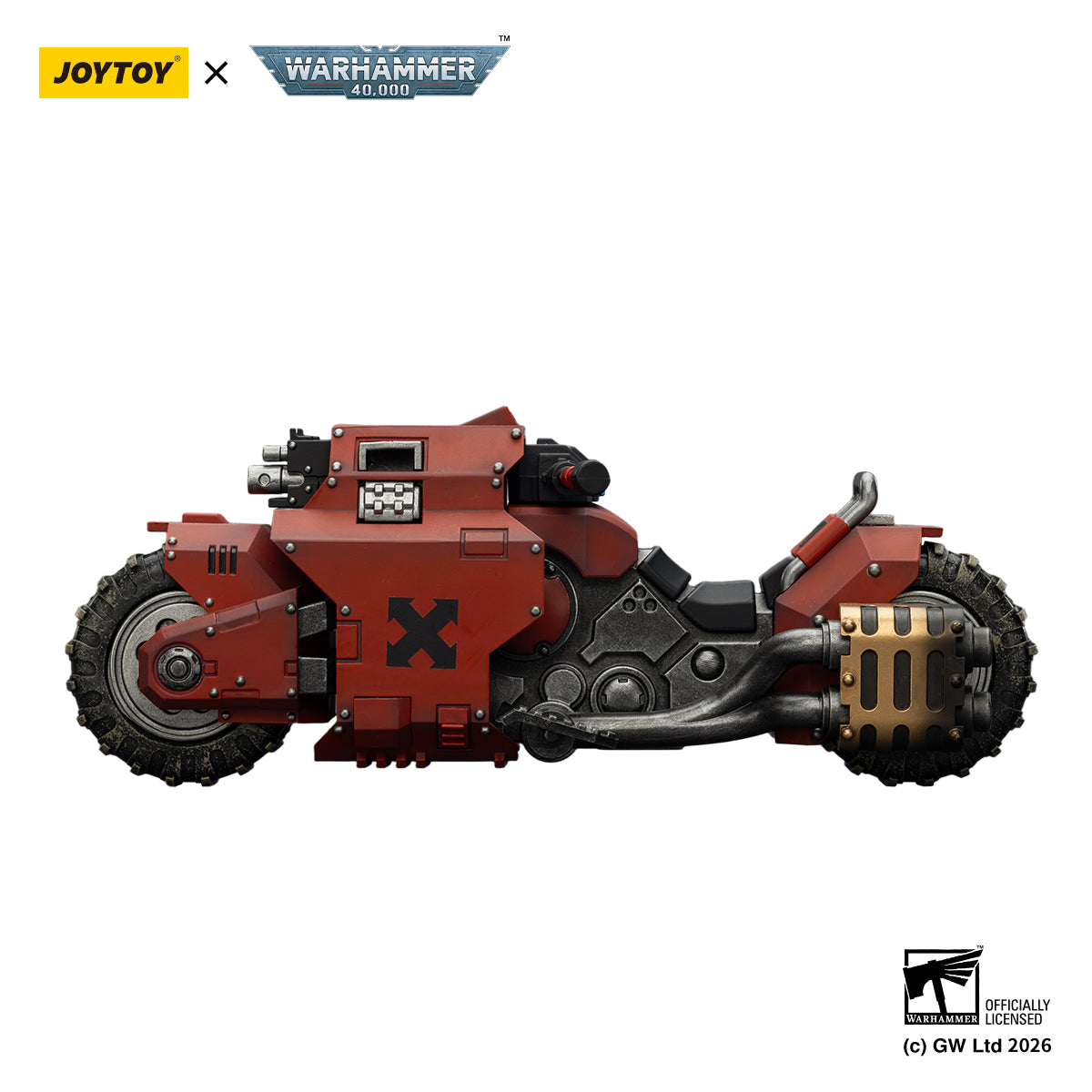 JoyToy X Warhammer 40,000 - Blood Angels Raider-pattern Combat Bike