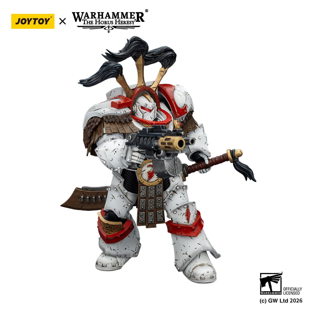 JoyToy X Warhammer The Horus Heresy - White Scars Legion Praetor