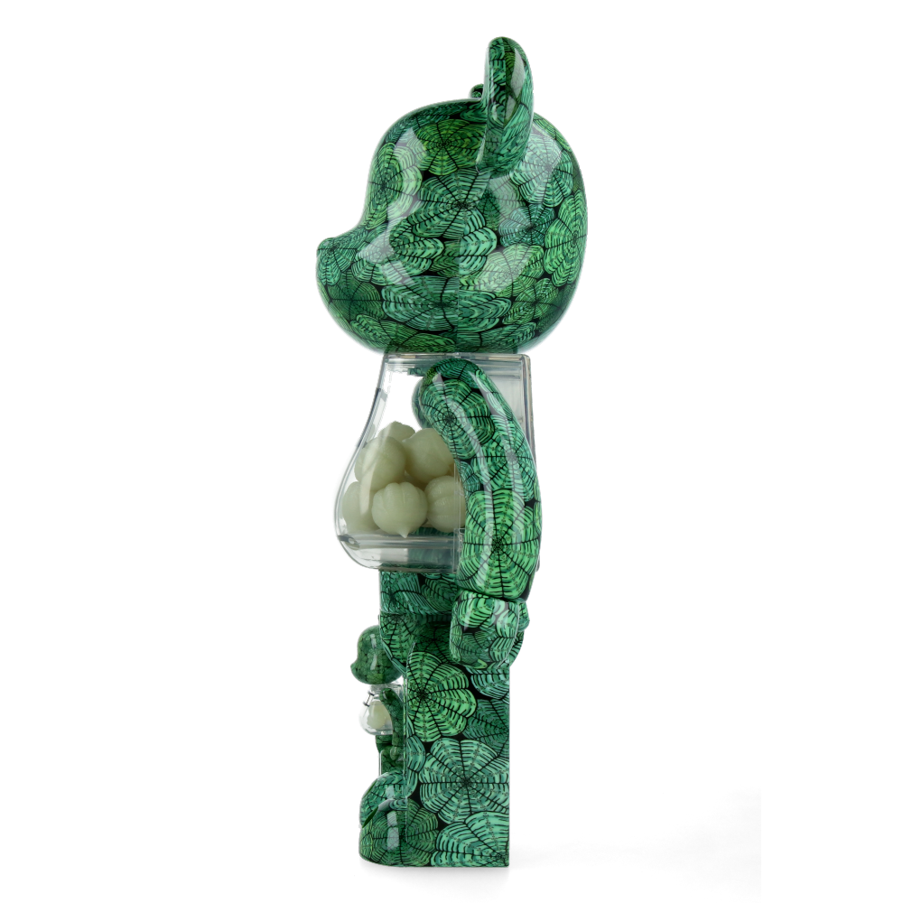 400% + 100% Bearbrick Euphorbia Obesa