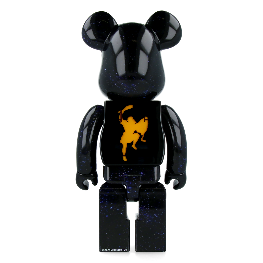 400% Bearbrick Luminescence Orion