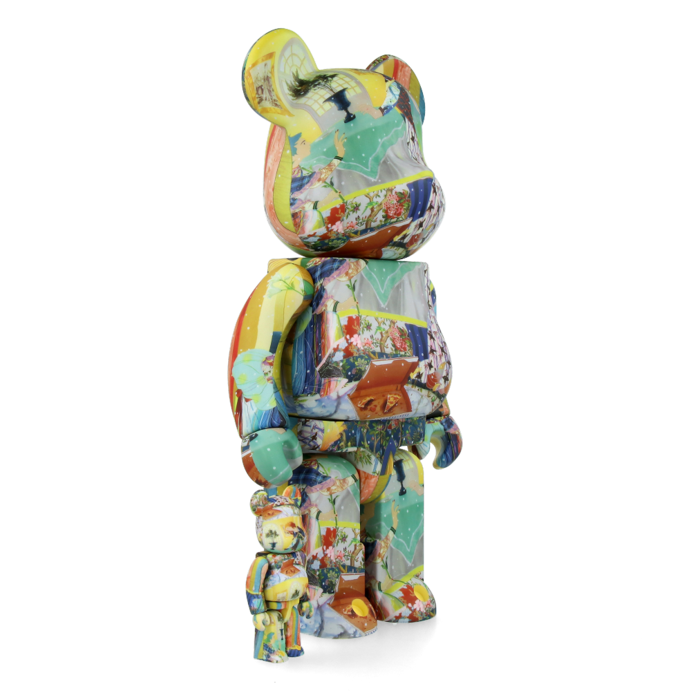 400% + 100% Bearbrick Tomakazu Matsuyama