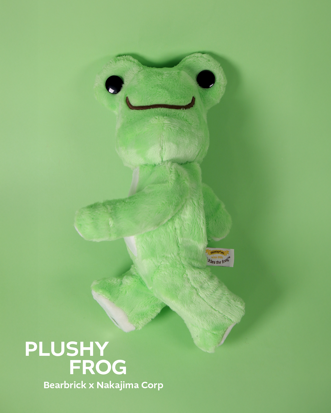 400% Bearbrick Pickles the Frog