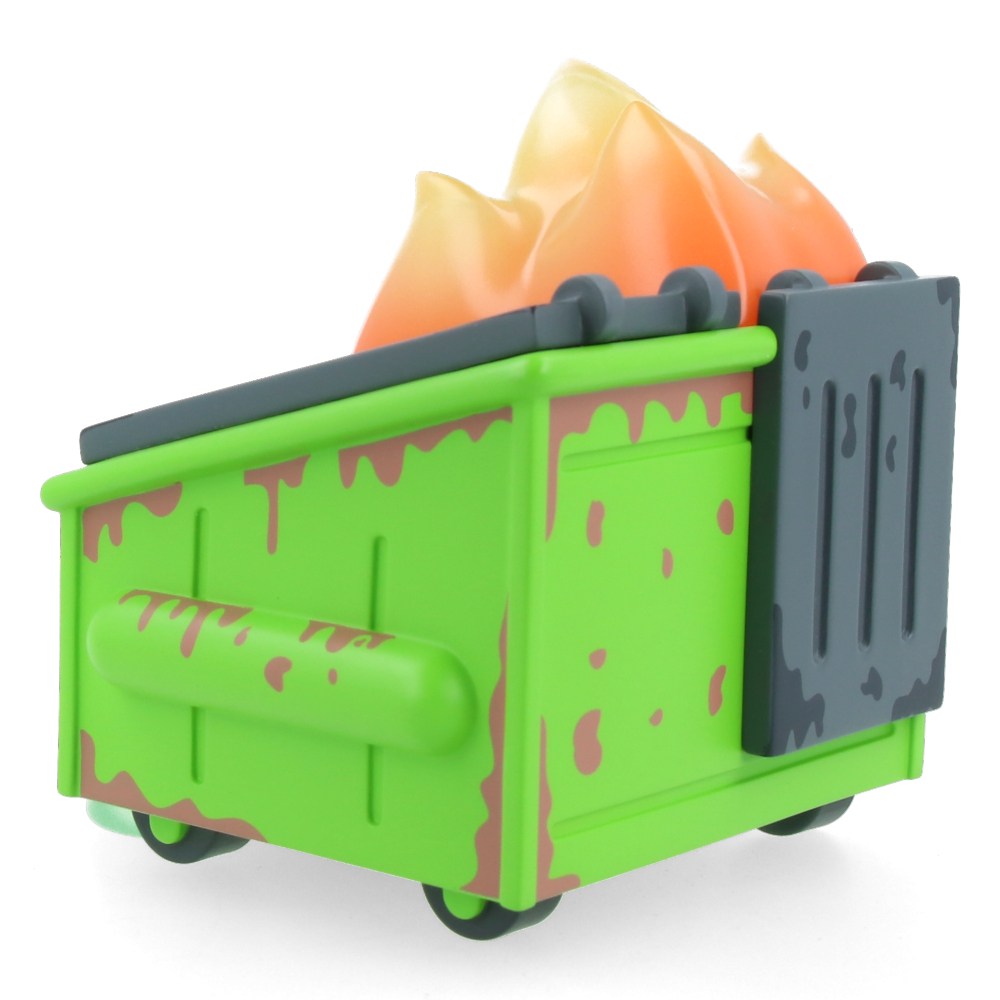 Dumpster Fire - Barfing Vinyl Figure