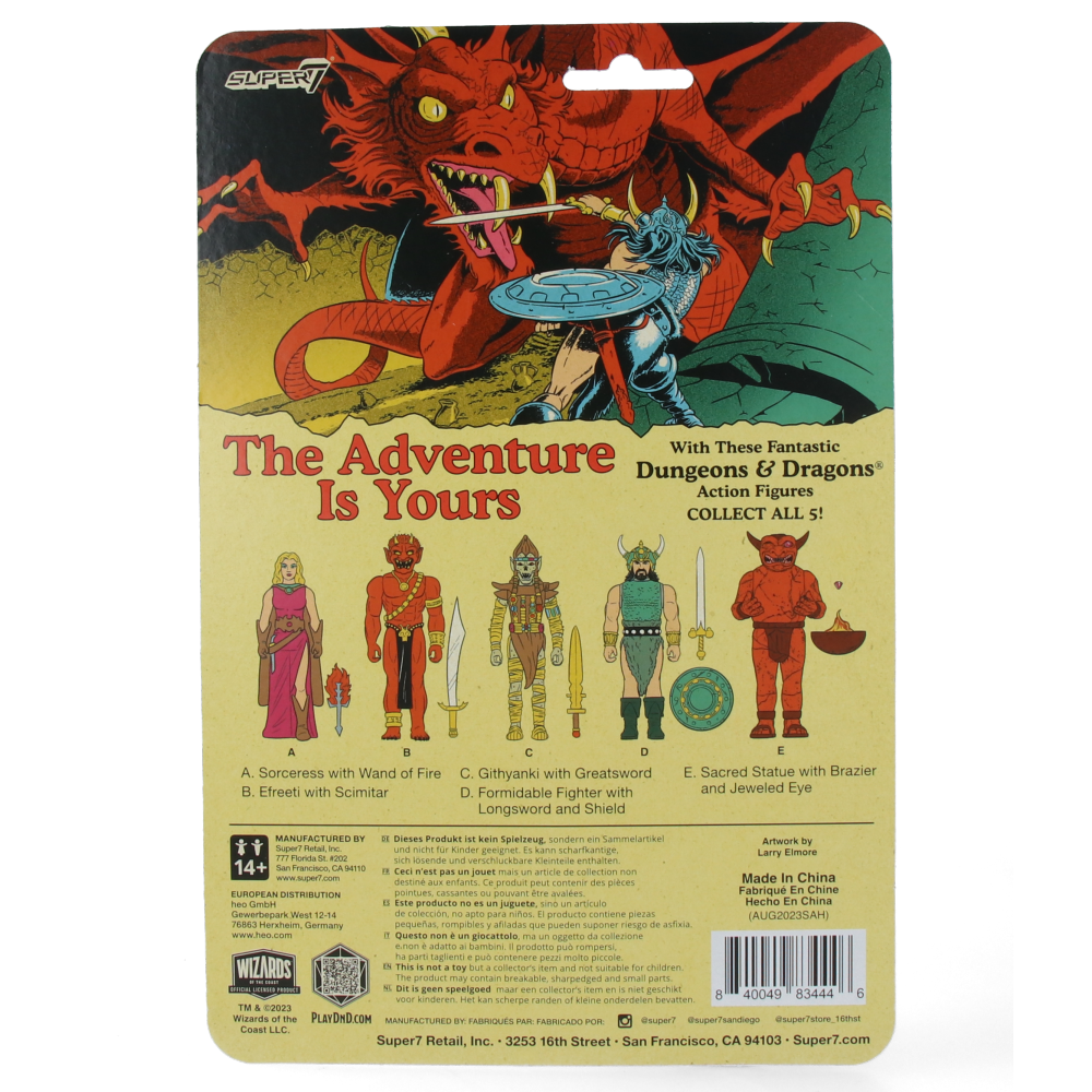 Formidable Fighter (Dungeons and Dragons) - ReAction Figures Wave 03