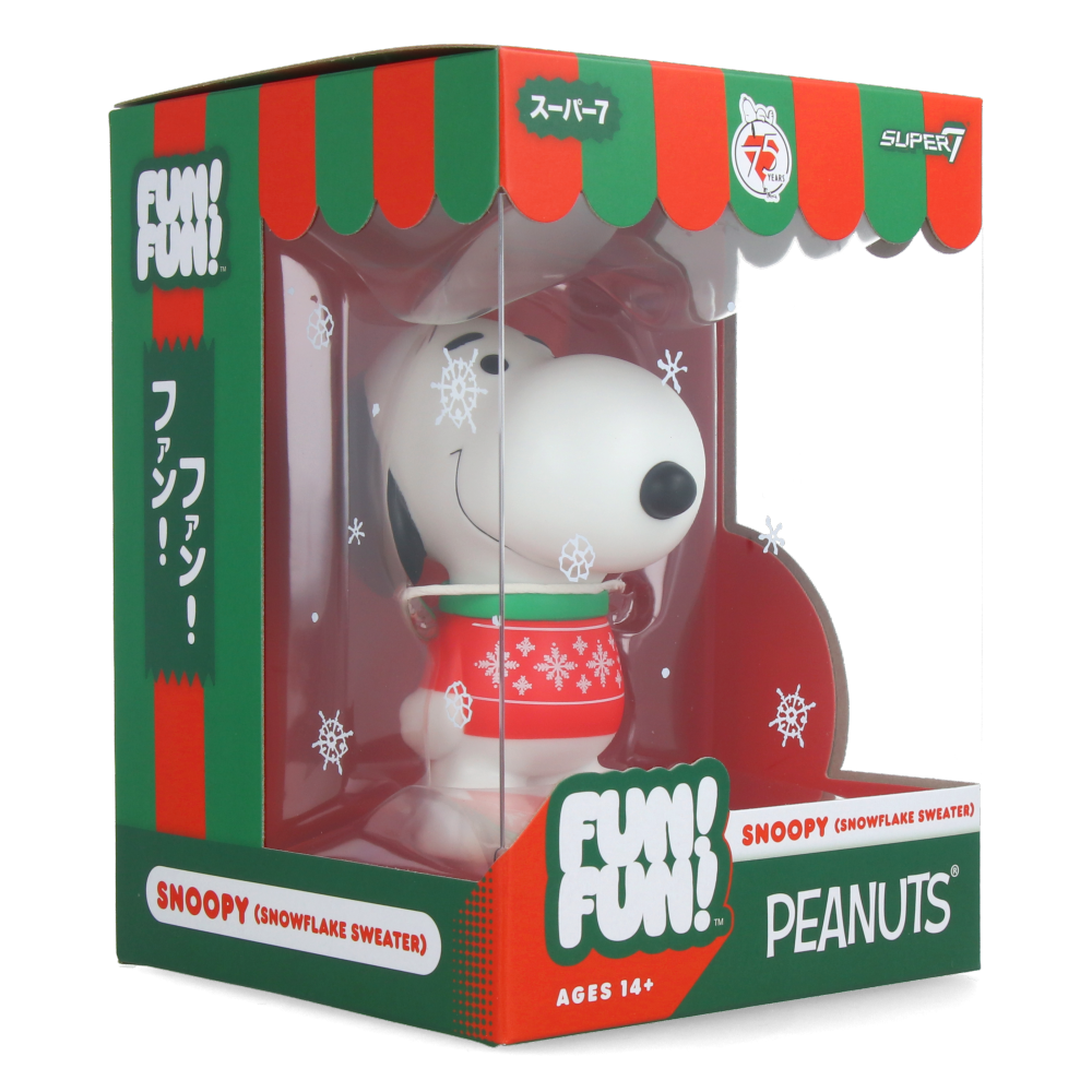 Snoopy (Snowflake Sweater) - Peanuts FUN! FUN! Wave 3