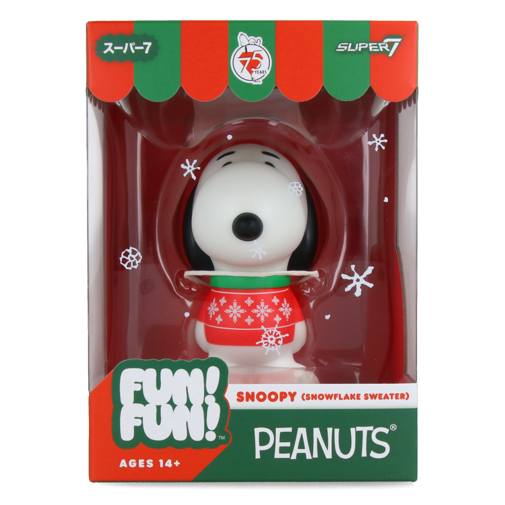 Snoopy (Snowflake Sweater) - Peanuts FUN! FUN! Wave 3