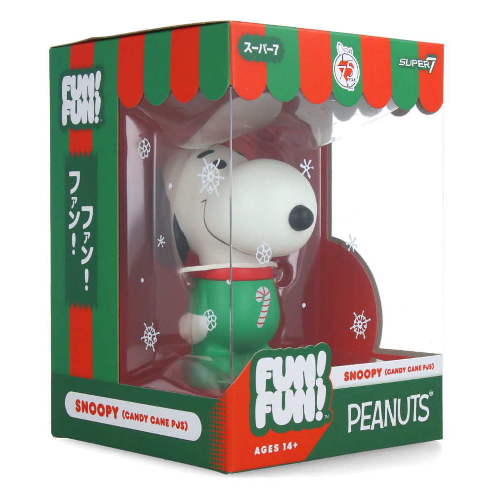 Snoopy (Candy Cane PJs) - Peanuts FUN! FUN! Wave 3