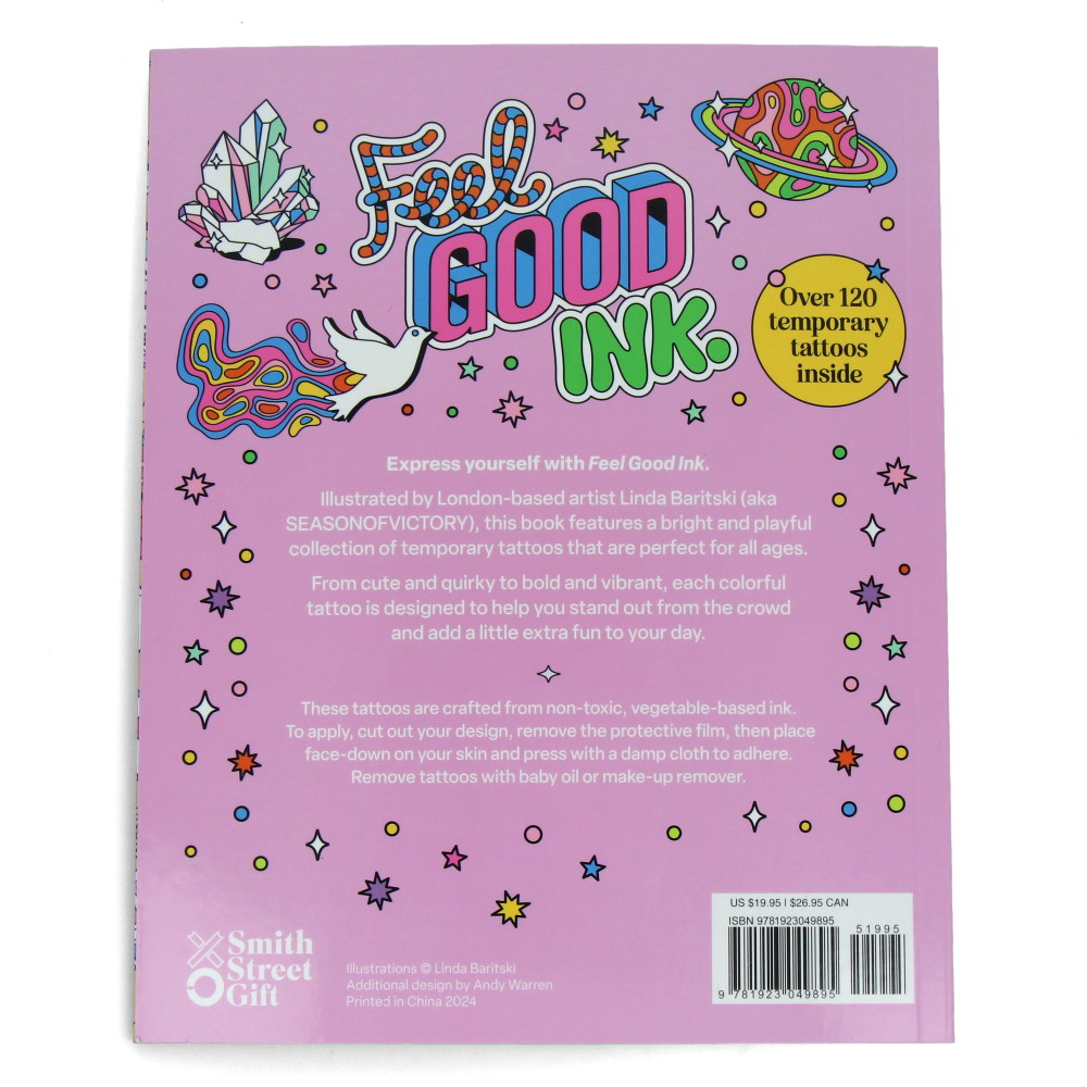 Feel Good Ink - The Happy Little Book of Temporary Tattoos