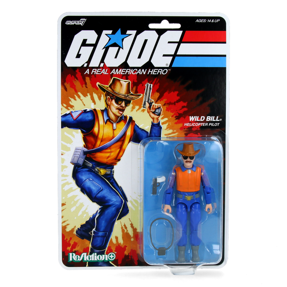 G.I. Joe ReAction+ Wave 3 - Wild Bill (Cartoon)