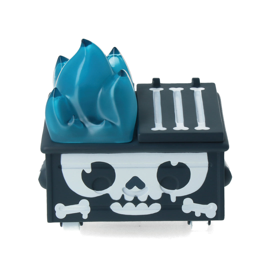 Skull Graffiti Dumpster Fire Vinyl Figure