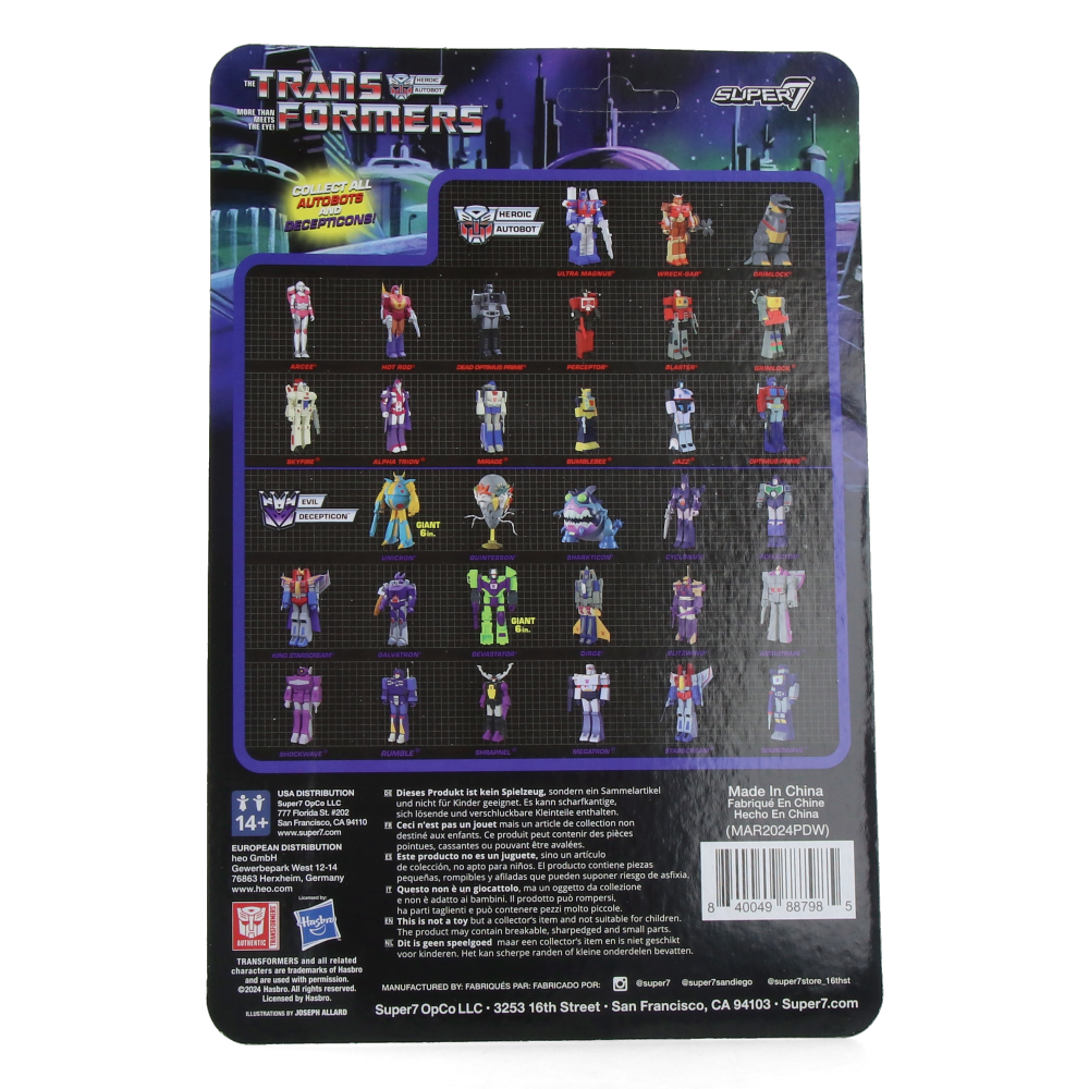 Grimlock (Metallic) - Transformers wave 8 - ReAction Figures