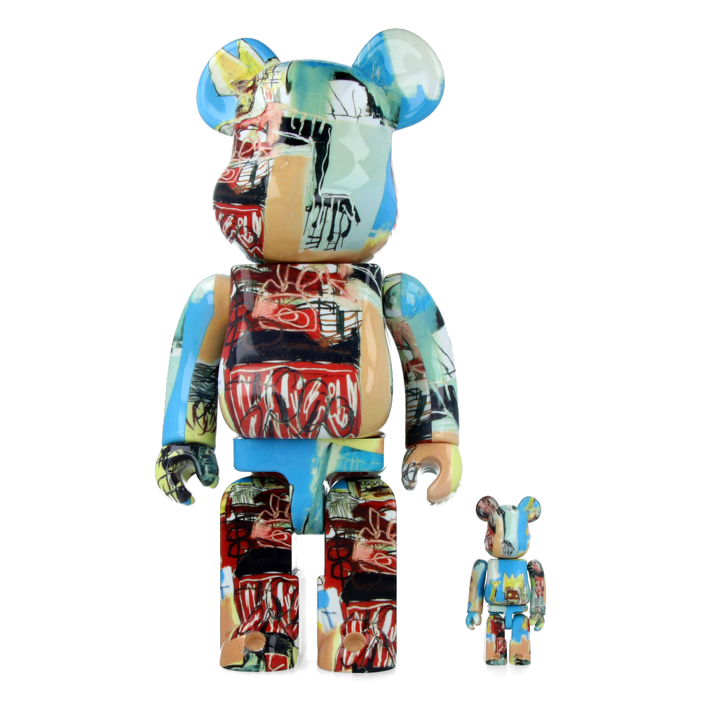 400% +100% Bearbrick Jean-Michel Basquiat V6