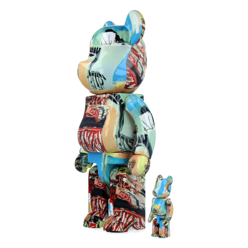400% +100% Bearbrick Jean-Michel Basquiat V6