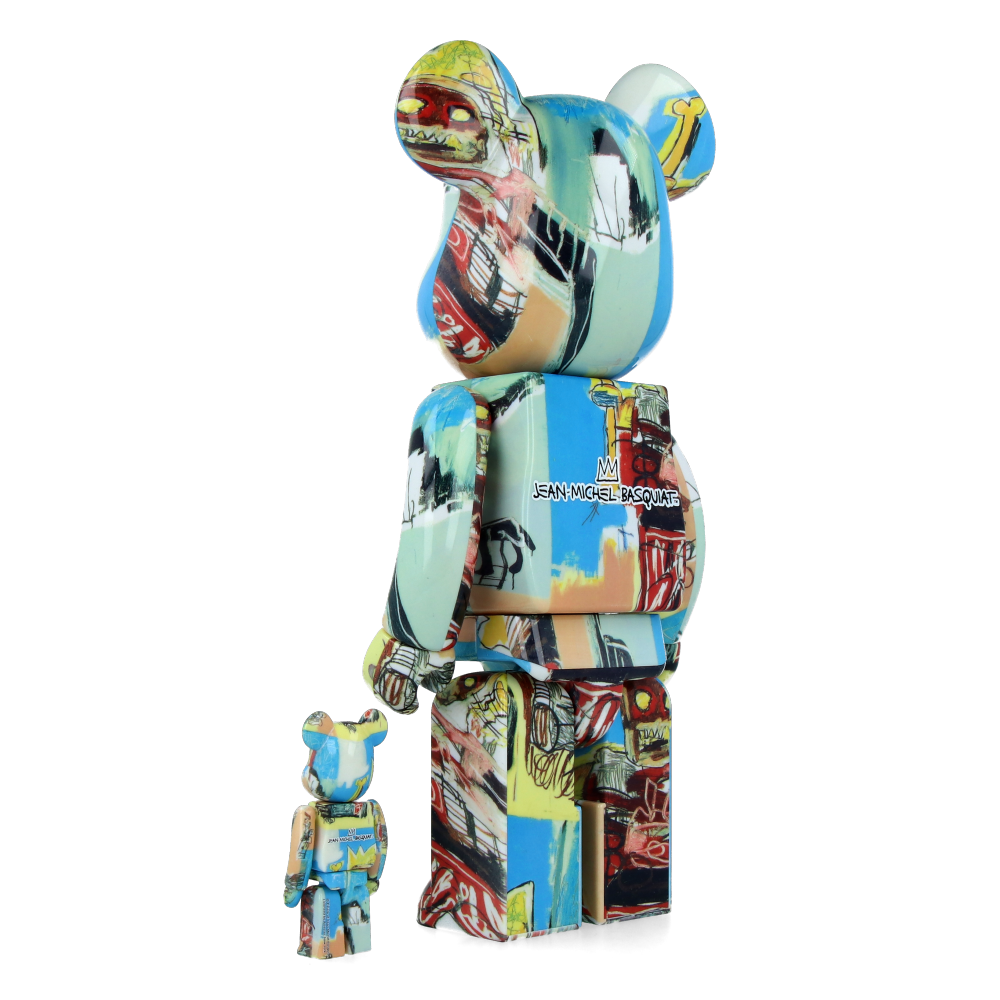 400% +100% Bearbrick Jean-Michel Basquiat V6