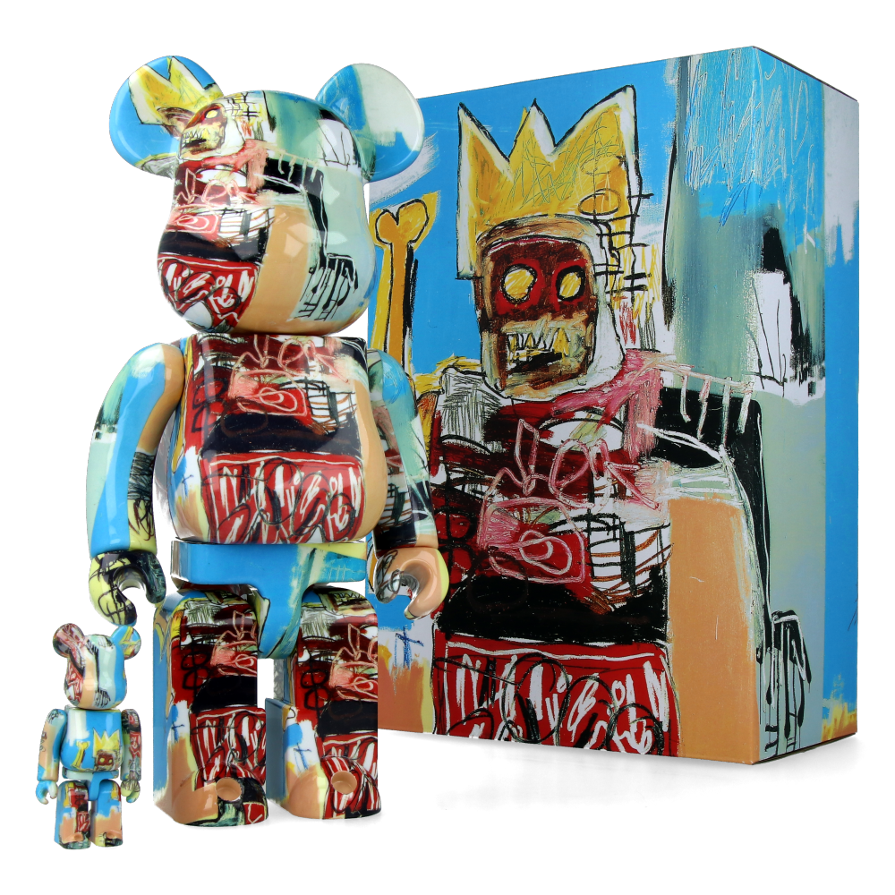 400% +100% Bearbrick Jean-Michel Basquiat V6