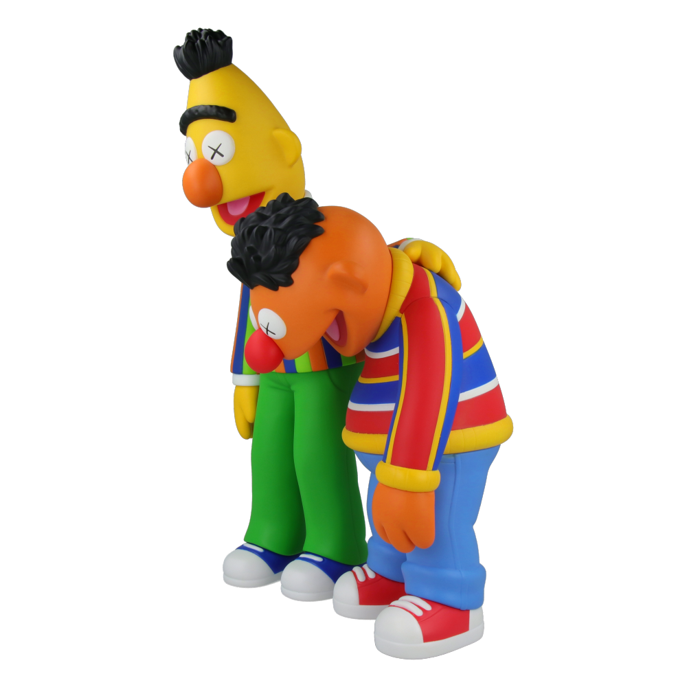 Kaws & Sesame Street - Bert and Ernie Figures