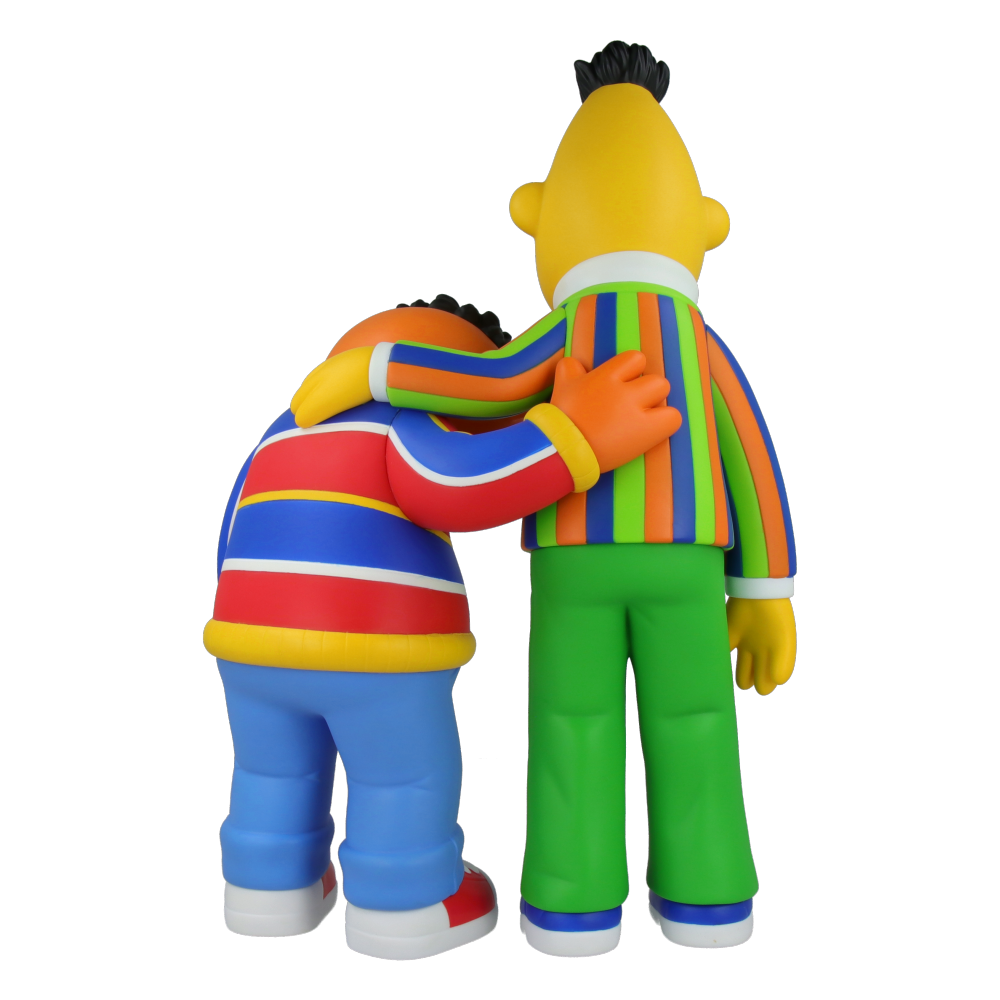 Kaws & Sesame Street - Bert and Ernie Figures