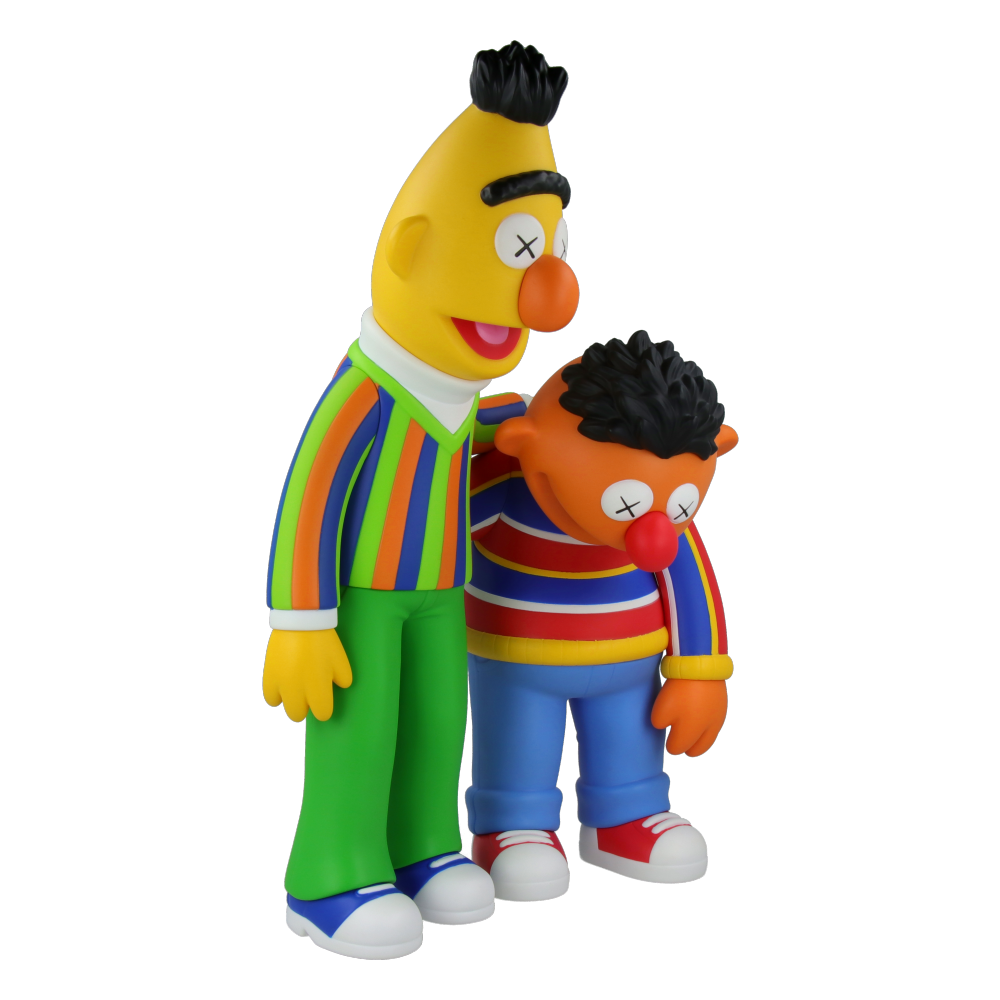Kaws & Sesame Street - Bert and Ernie Figures
