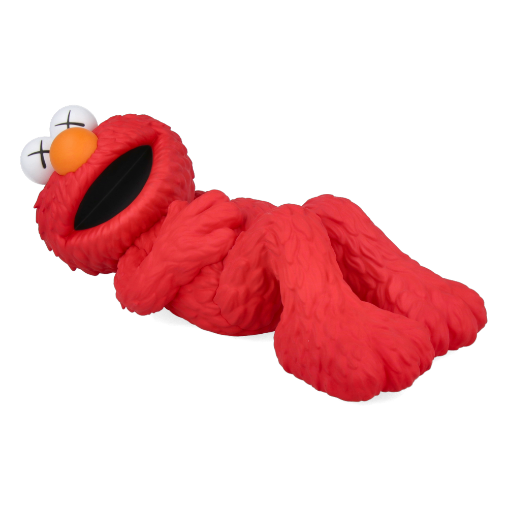 Kaws & Sesame Street - Elmo Figure