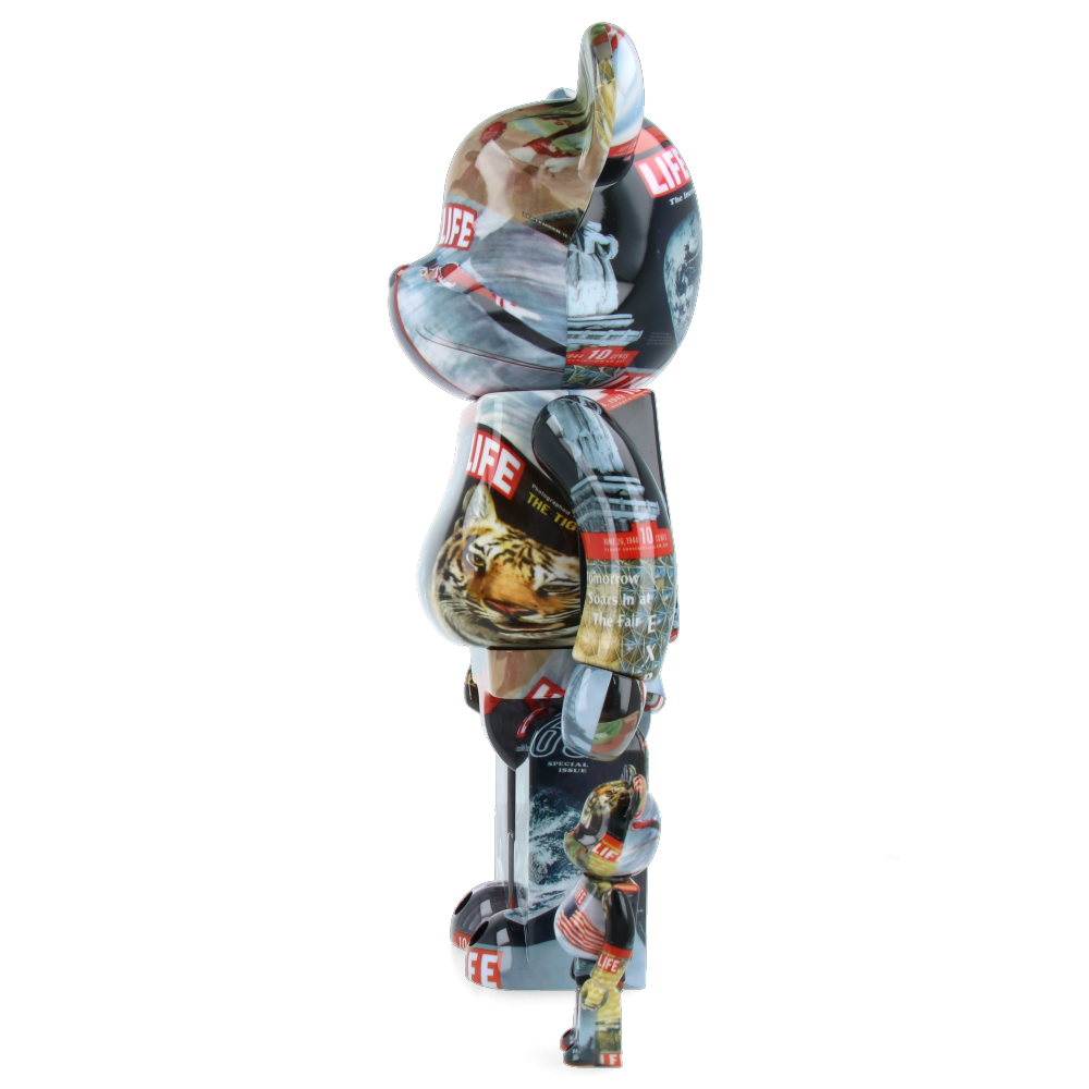400% + 100% Bearbrick Life Magazine