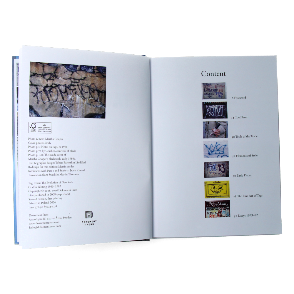 Martha Cooper Tag Town (New Edition)