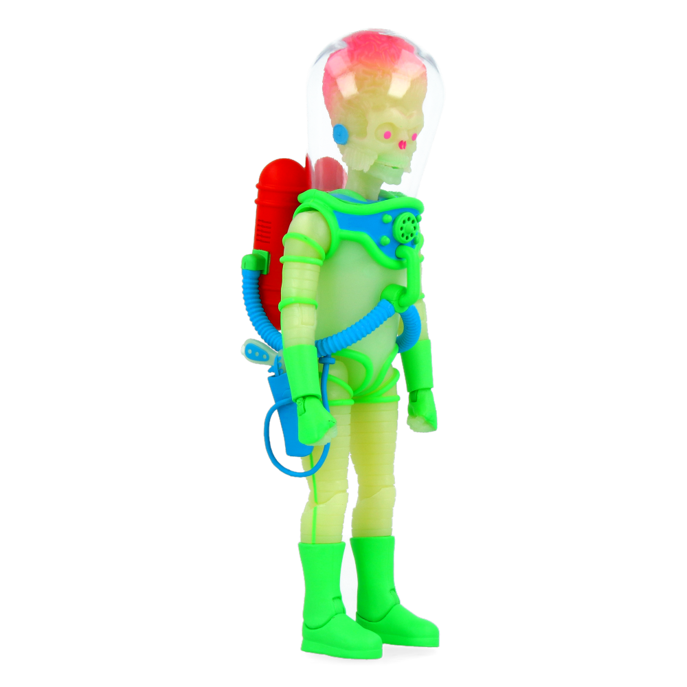Martian (Invasion Begins, Glow) - Mars Attack ULTIMATES! Wave 2