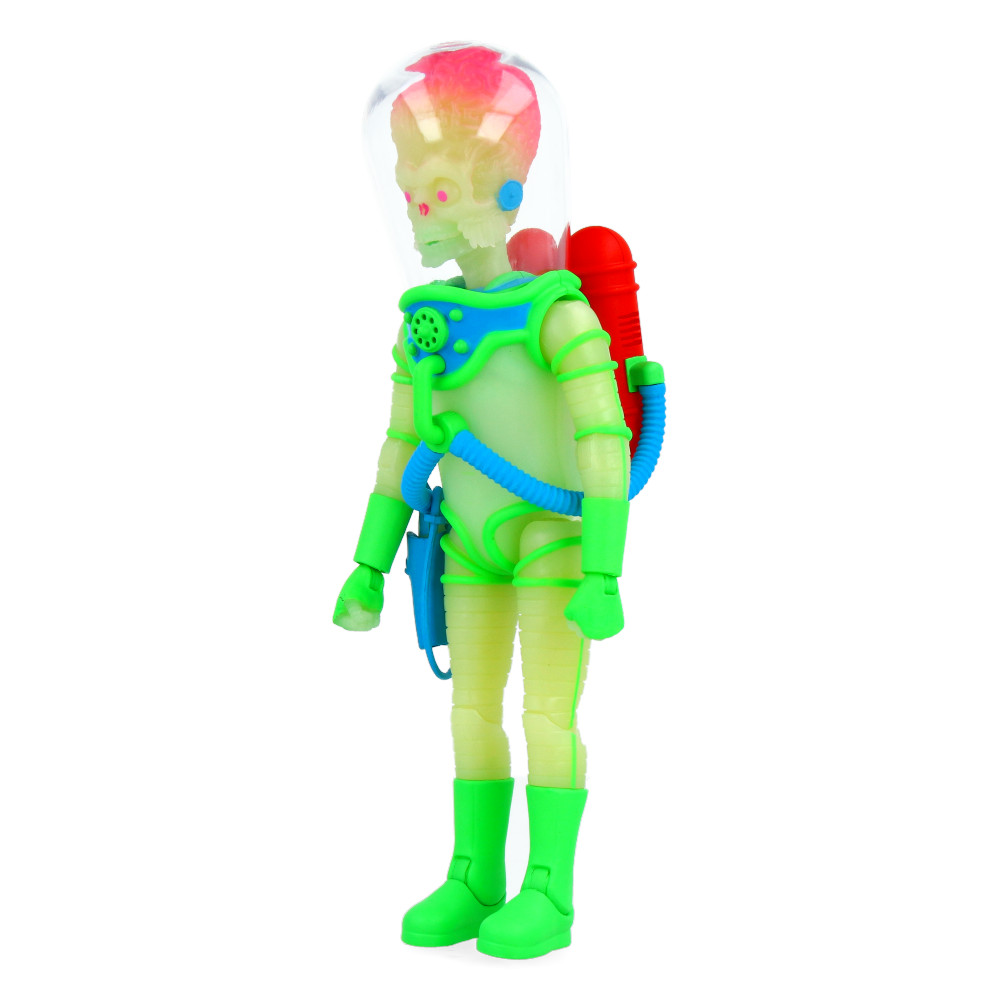 Martian (Invasion Begins, Glow) - Mars Attack ULTIMATES! Wave 2