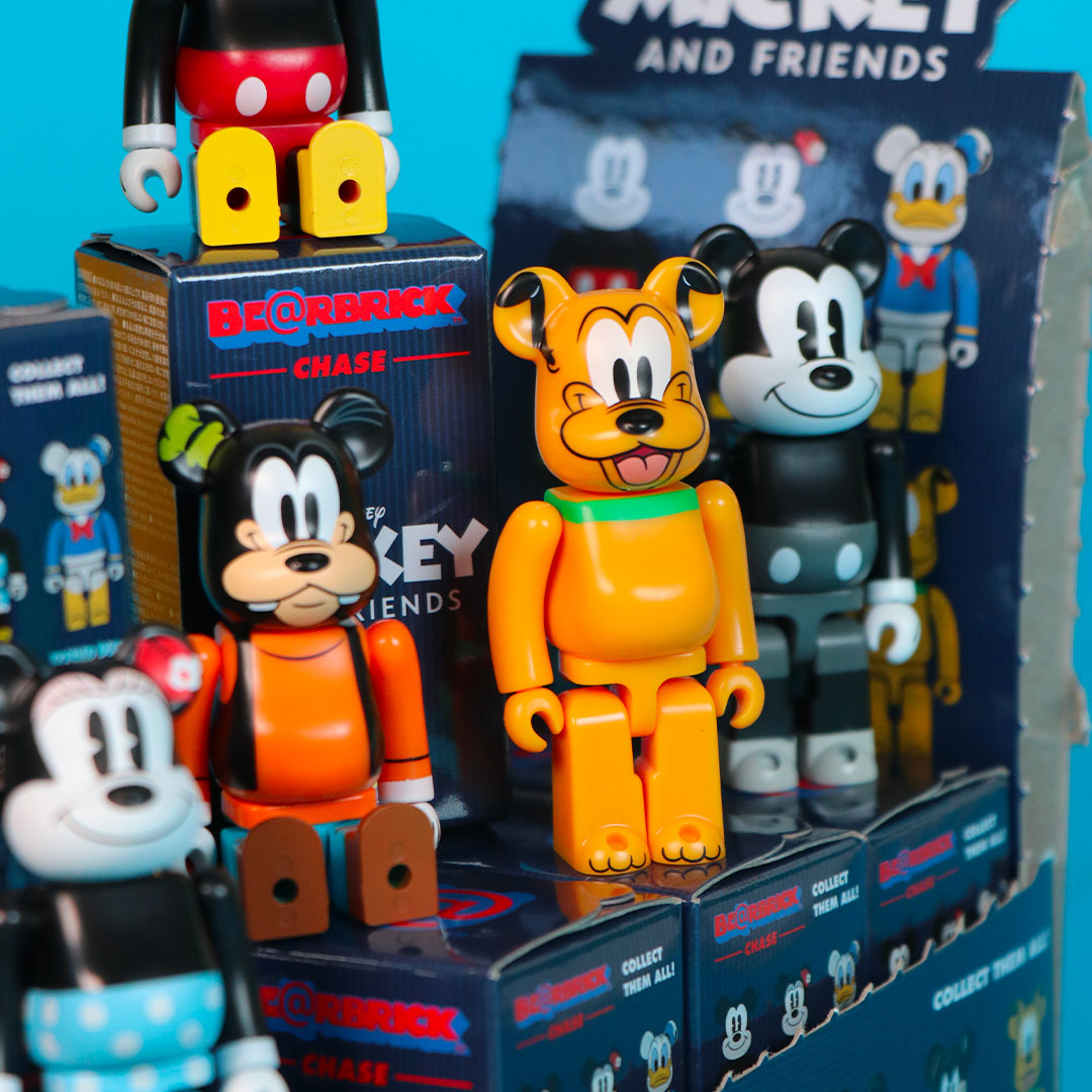 100% Bearbrick Chase Disney Mickey Mouse and Friends - Blind Box