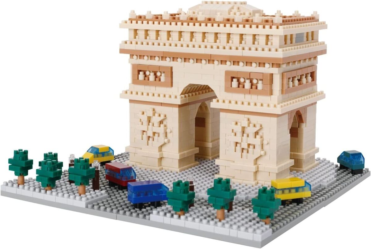 Nanoblock - L'arc de Triomphe de l'étoile Deluxe - NBM 045