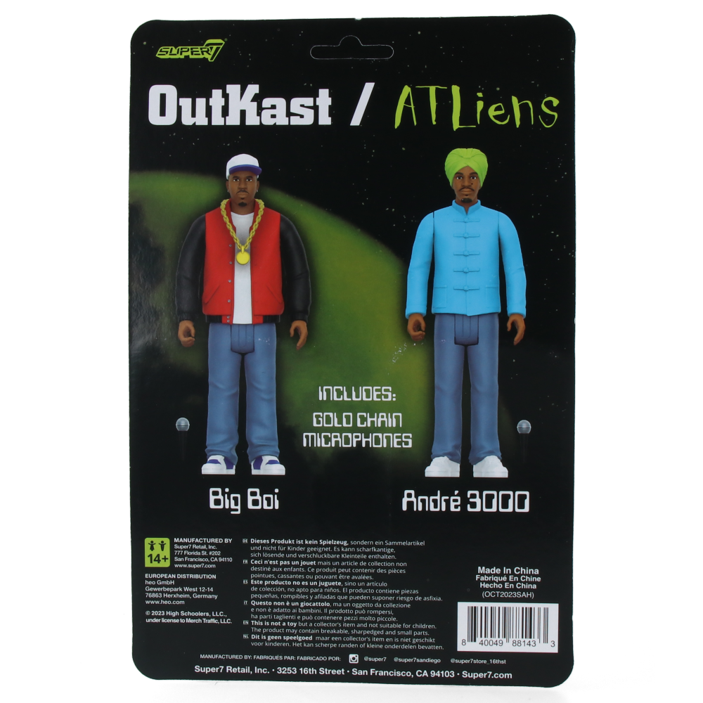 OutKast (ATLiens) - ReAction Figures (Wave 01)