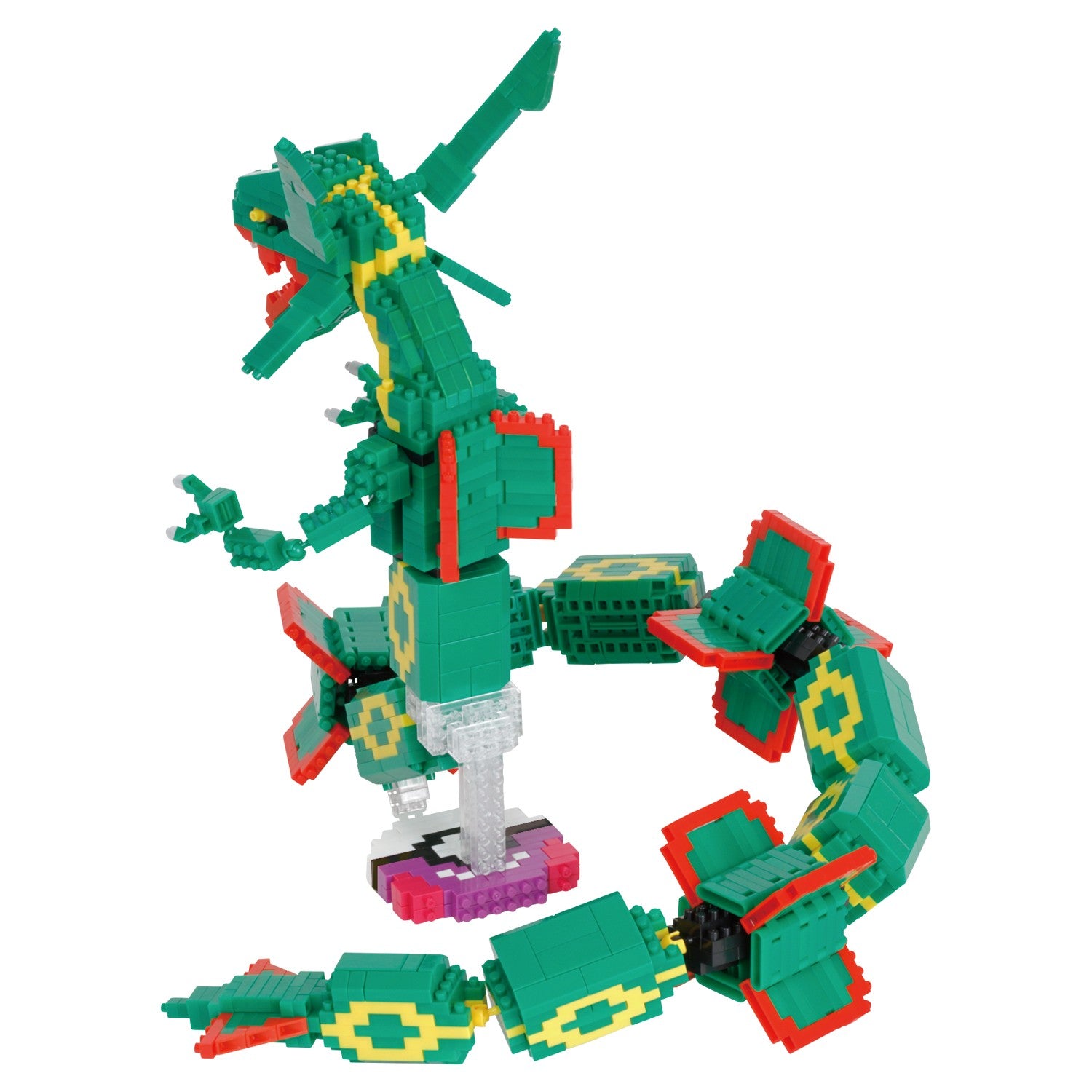 Pokémon x Nanoblock - Rayquaza Extreme DX Deluxe - NBPM 074