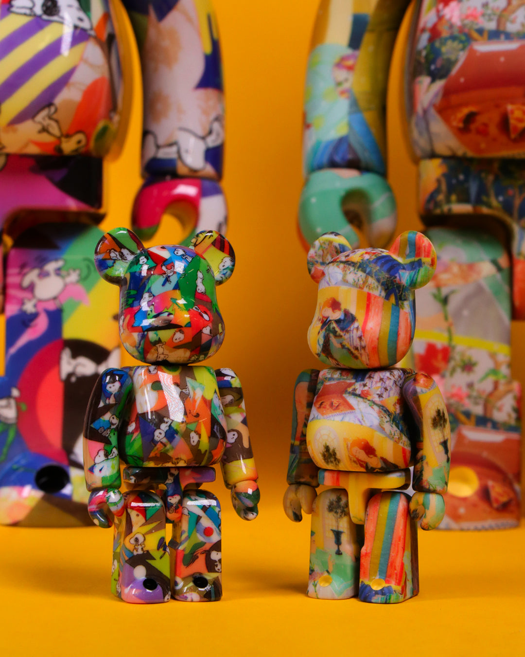 400% + 100% Bearbrick Tomakazu Matsuyama