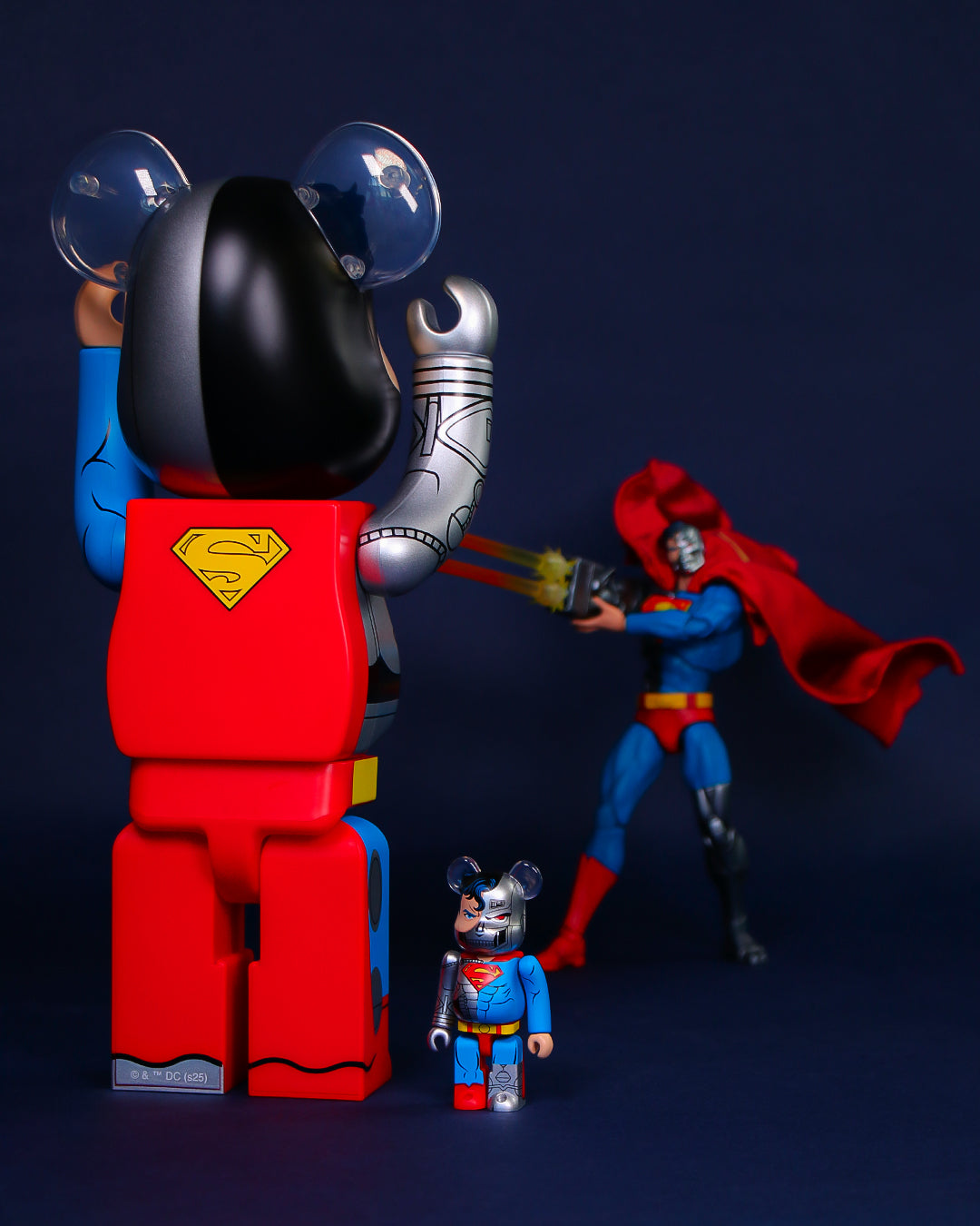 Return of Superman - Figurine Mafex - Cyborg Superman