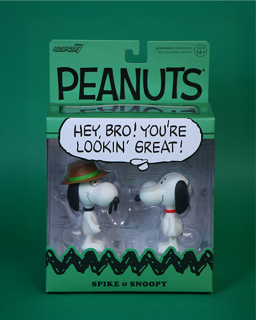 Peanuts ReAction Figures - Snoopy & Spike (2-Pack)