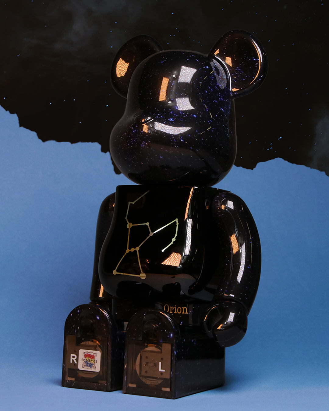 400% Bearbrick Luminescence Orion