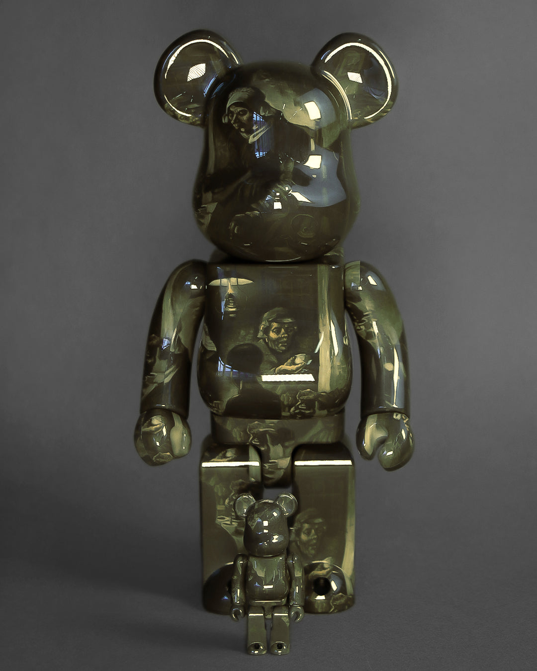 400% + 100% Bearbrick Van Gogh - The Potato Eaters