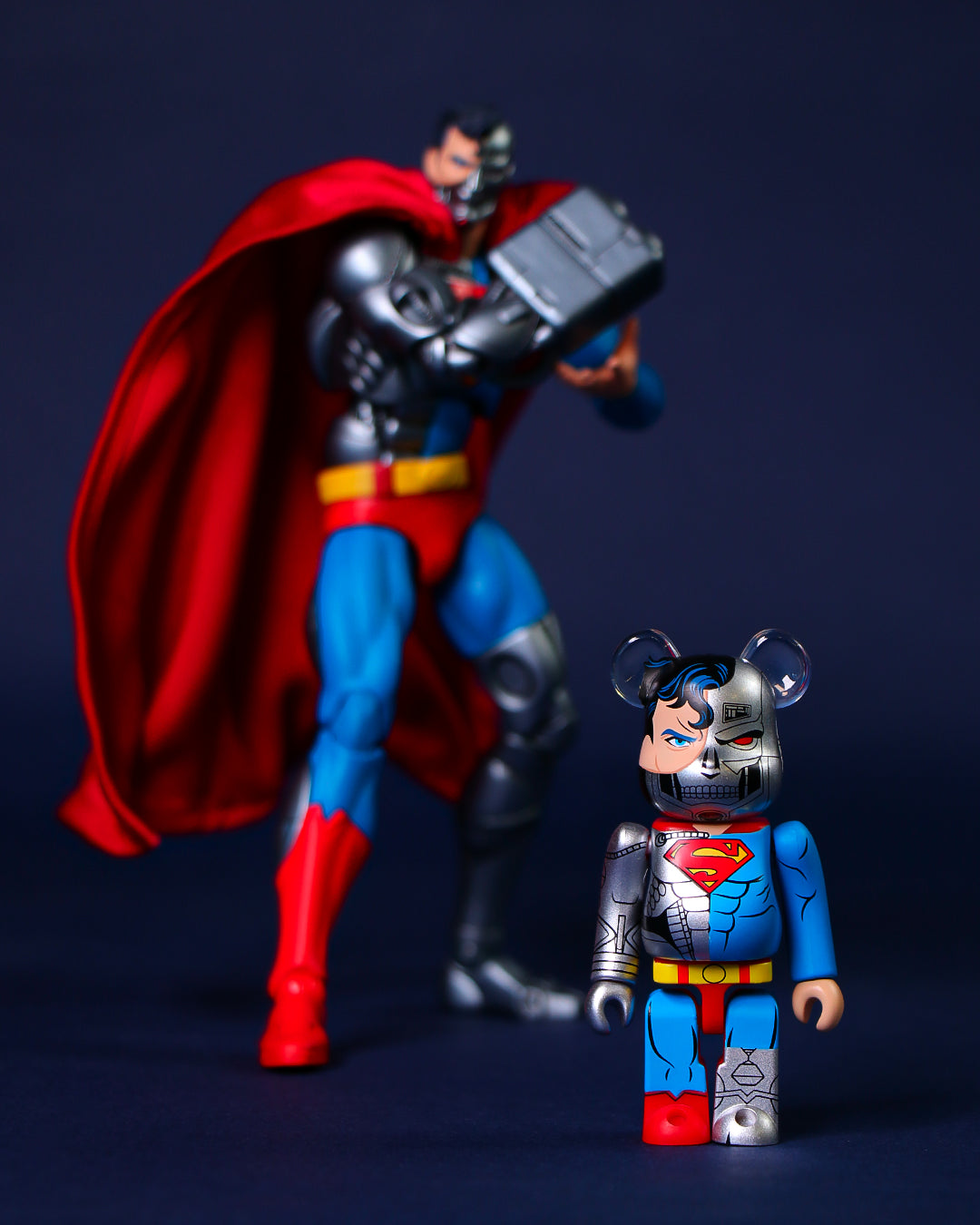 Return of Superman - Figurine Mafex - Cyborg Superman