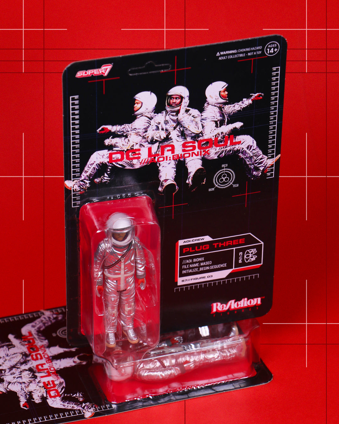 Bundle De La Soul ReAction Figures Wave 2 - AOI: Bionix (3pcs)