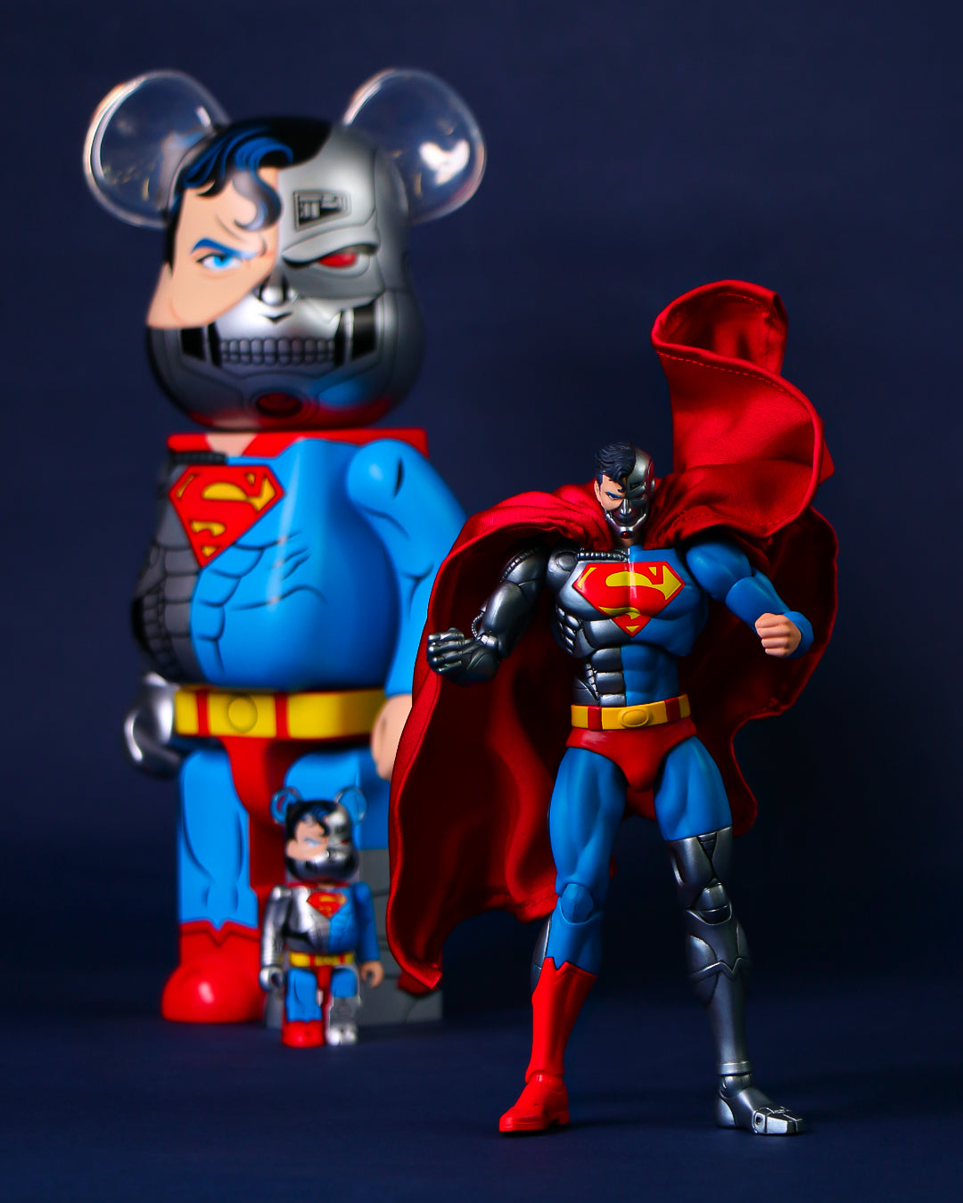 Return of Superman - Figurine Mafex - Cyborg Superman