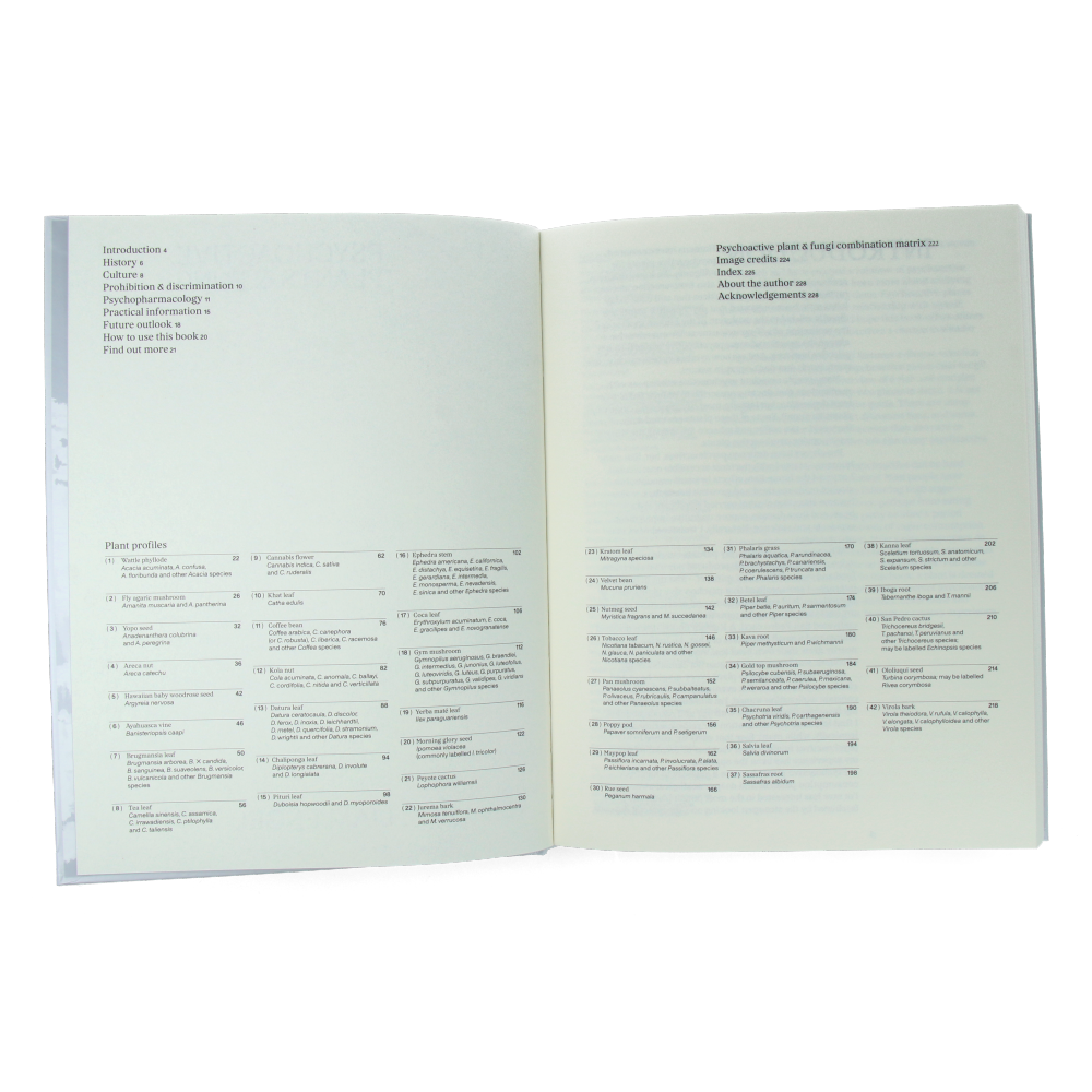 Psychoactive Plants and Fungi : A Cultural Guide to 42 Plants and Fungi That Shift the Mind - Thames & Hudson Book