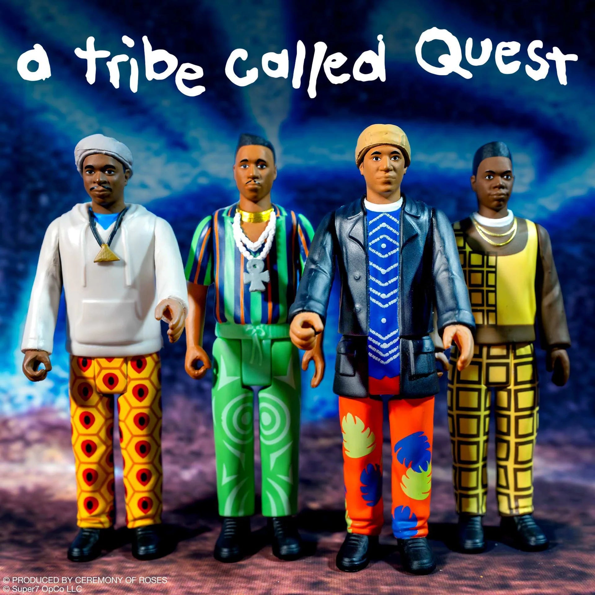 A Tribe Called Quest ReAction Figures Wave 1 - People's Instinctive Travels And The Paths Of Rhythm (4-Pack)