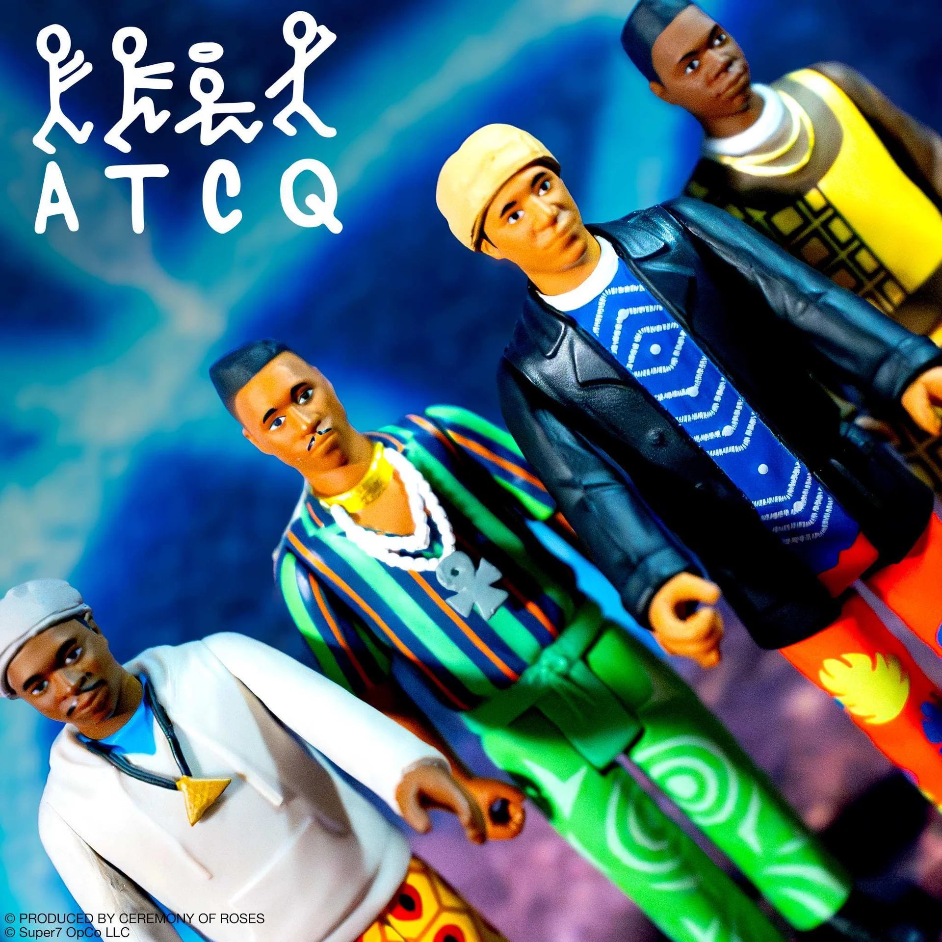 A Tribe Called Quest ReAction Figures Wave 1 - People's Instinctive Travels And The Paths Of Rhythm (4-Pack)