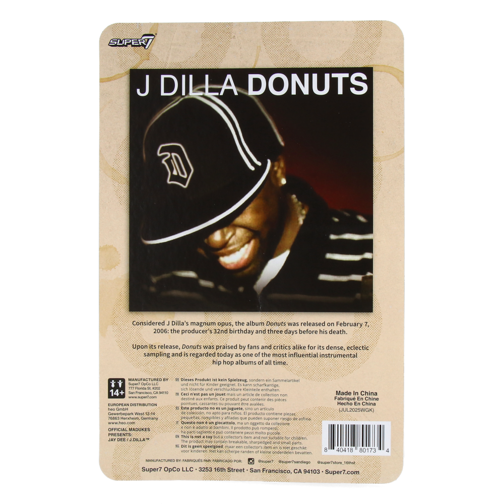J Dilla ReAction Figures Wave 2 - J Dilla (Donuts)