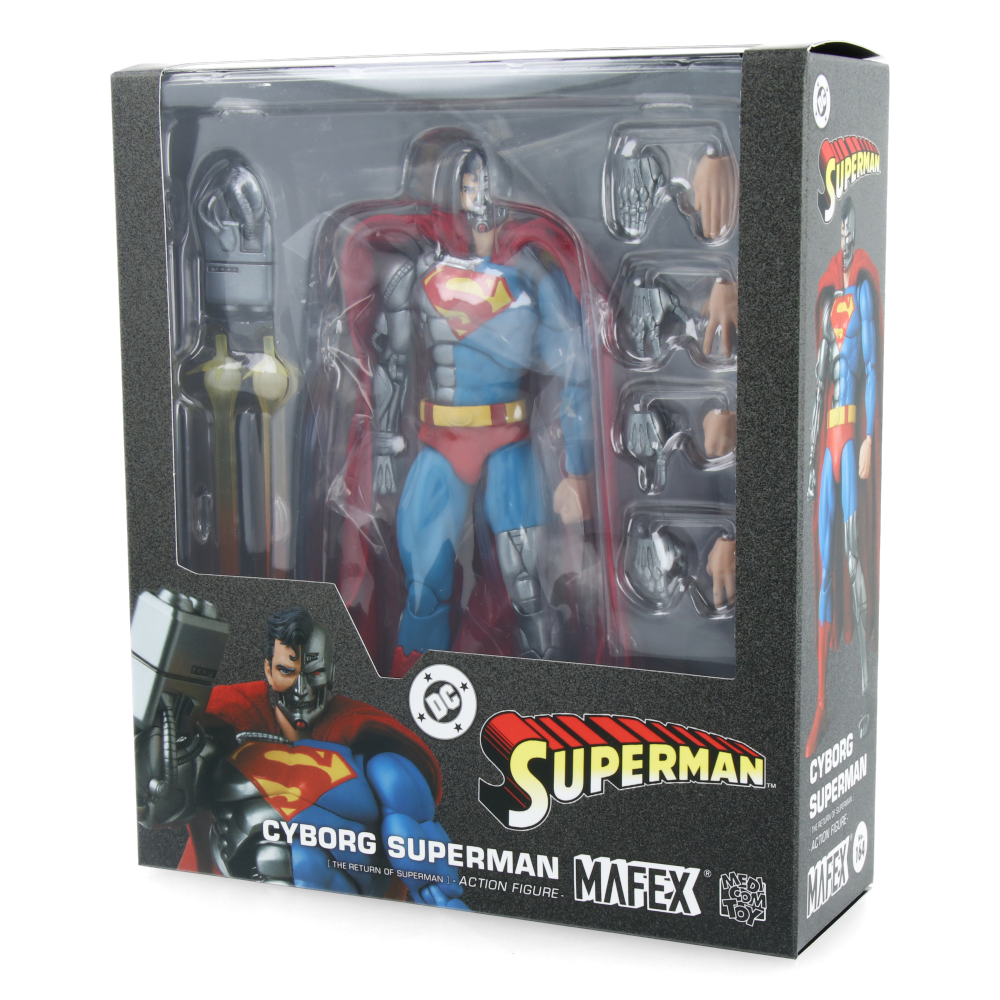 Return of Superman - Figurine Mafex - Cyborg Superman
