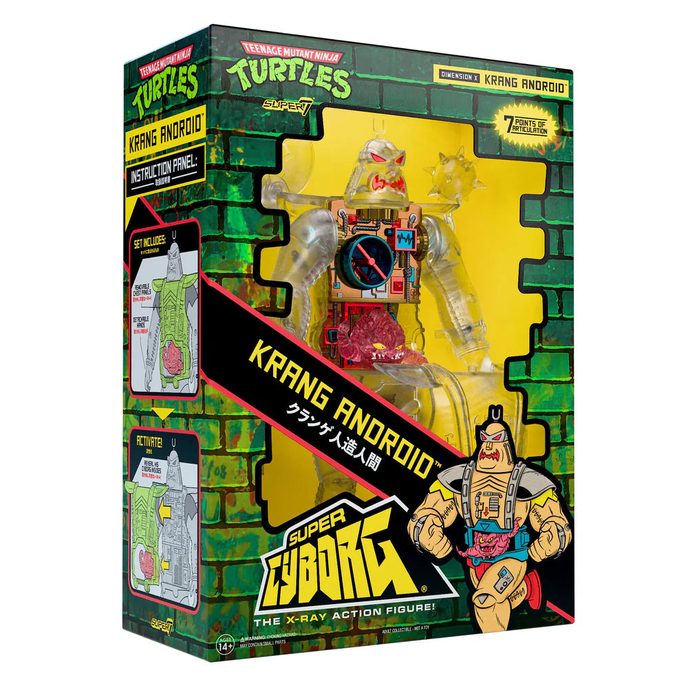 Krang Android (Clear) - TMNT Super Cyborg