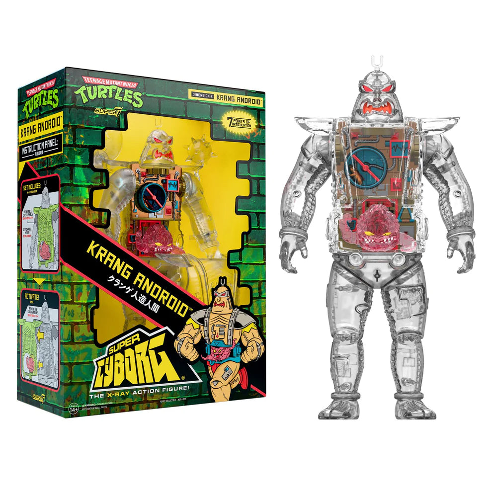 Krang Android (Clear) - TMNT Super Cyborg