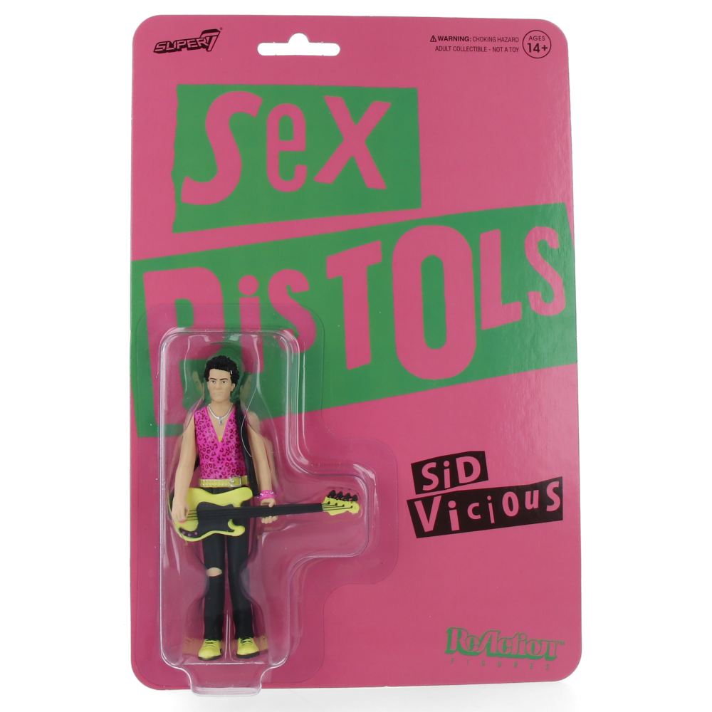 Sex Pistols - Sid Vicious (Never Mind the Bollocks) - ReAction Figures Sex Pistols - Sid Vicious (Never Mind the Bollocks) - ReAction Figures