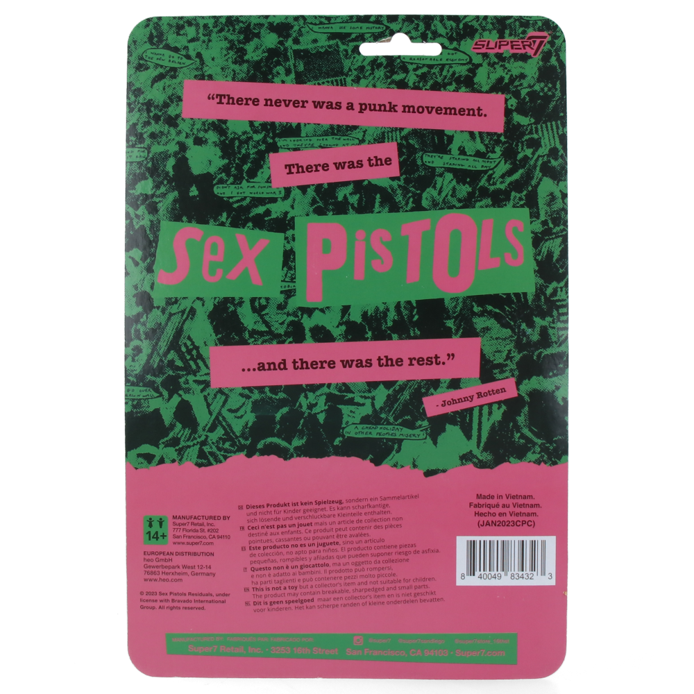 Sex Pistols - Sid Vicious (Never Mind the Bollocks) - ReAction Figures Wave 2