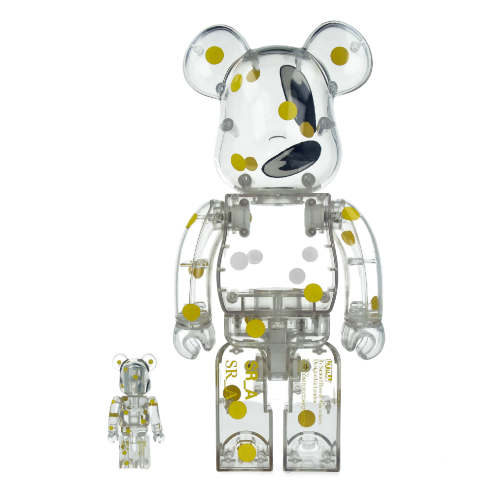 400% + 100% Bearbrick SR_A 2nd ver.