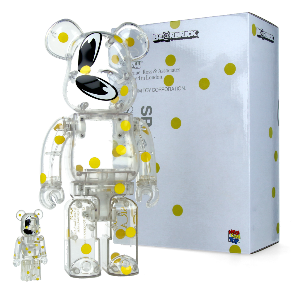 400% + 100% Bearbrick SR_A 2nd ver.